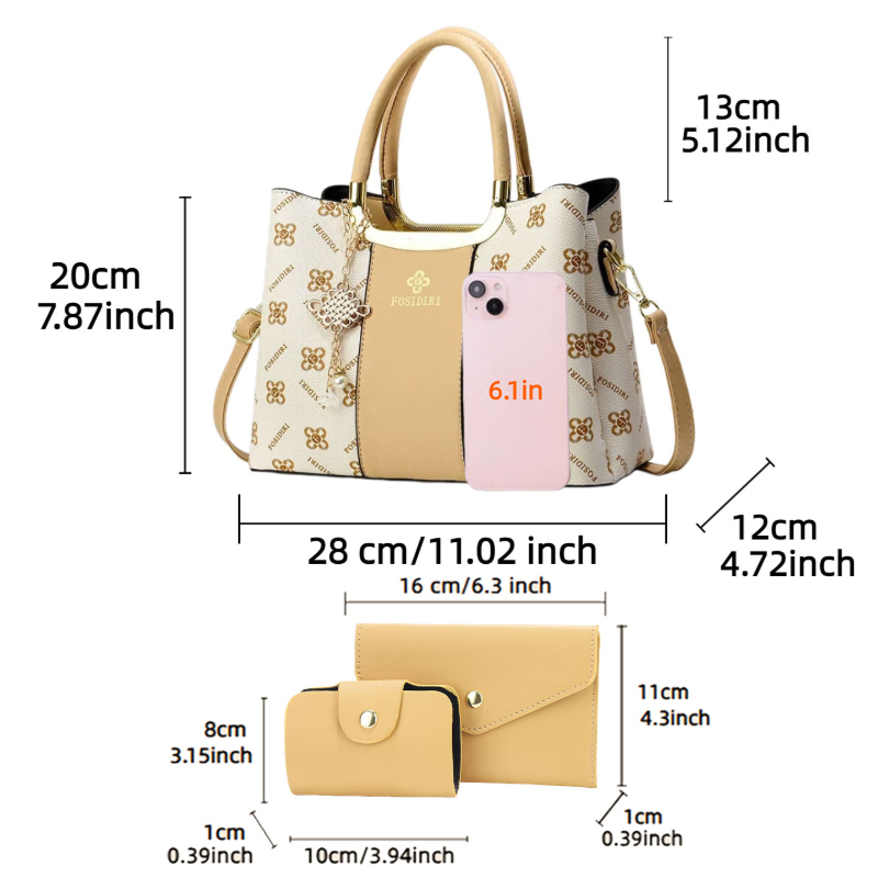 حقائب يد فاخرة مطبوعة للنساء،  - مراجعة Luxury Bags For Women وسعره