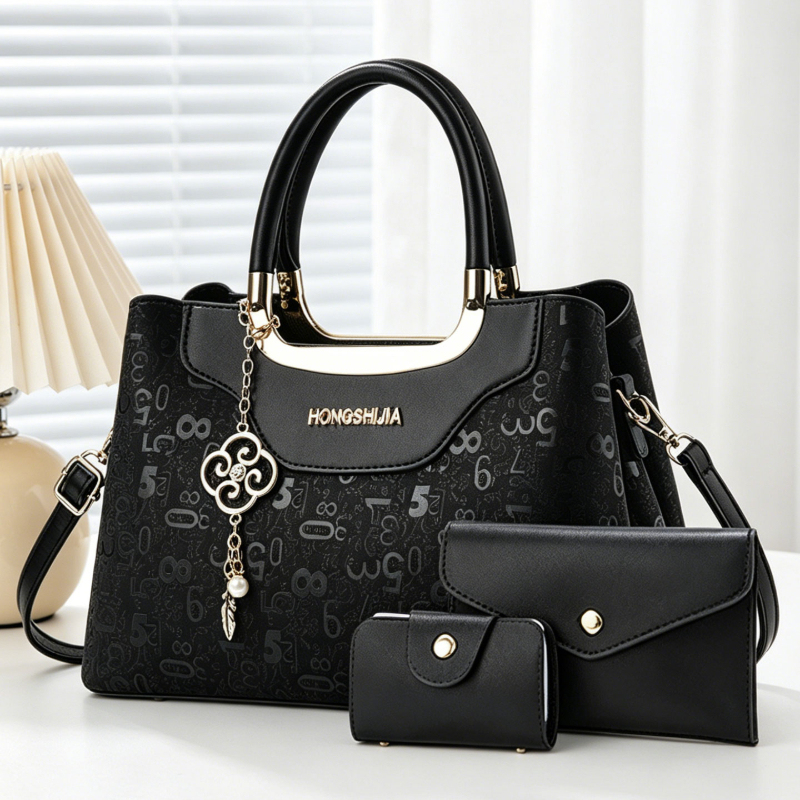 مجموعة حقائب يد نسائية من 3 قط - مراجعة Luxury Bags For Women وسعره
