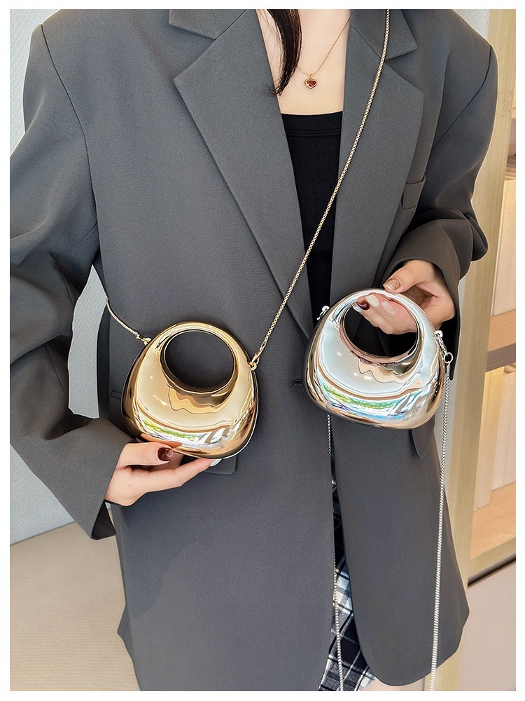 حقيبة سهرة ذهبية صغيرة، محافظ  - مراجعة Luxury Bags For Women وسعره